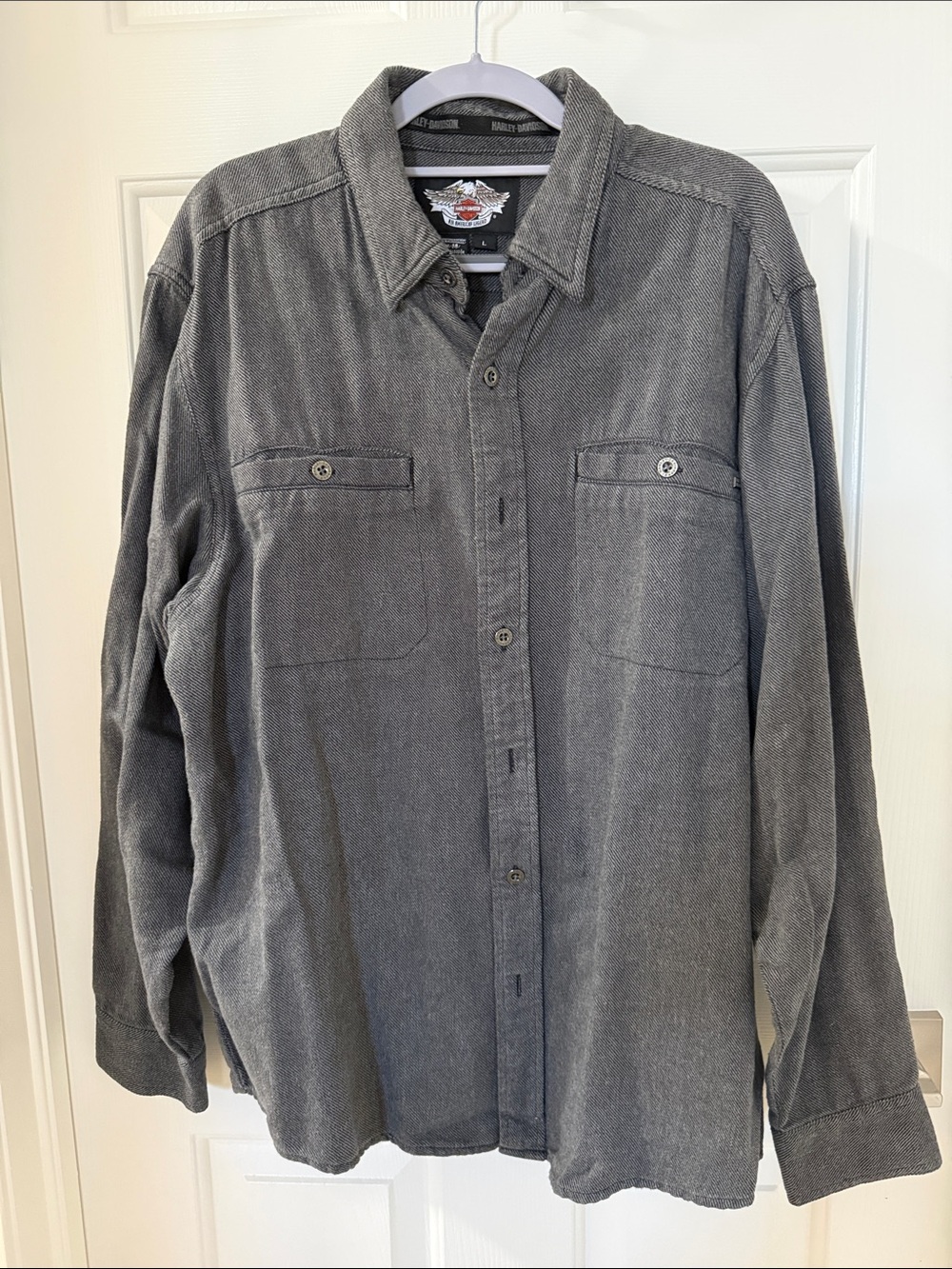 Harley-Davidson Charcoal Gray Workshirt Jacket